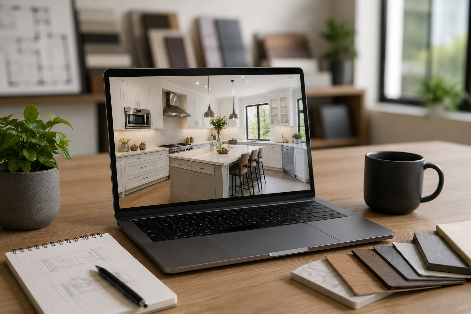 Remodeling website visitors becoming paying clients.